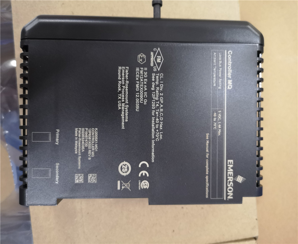 EMERSON 12P6381X022 KJ2005X1-MQ1 Module