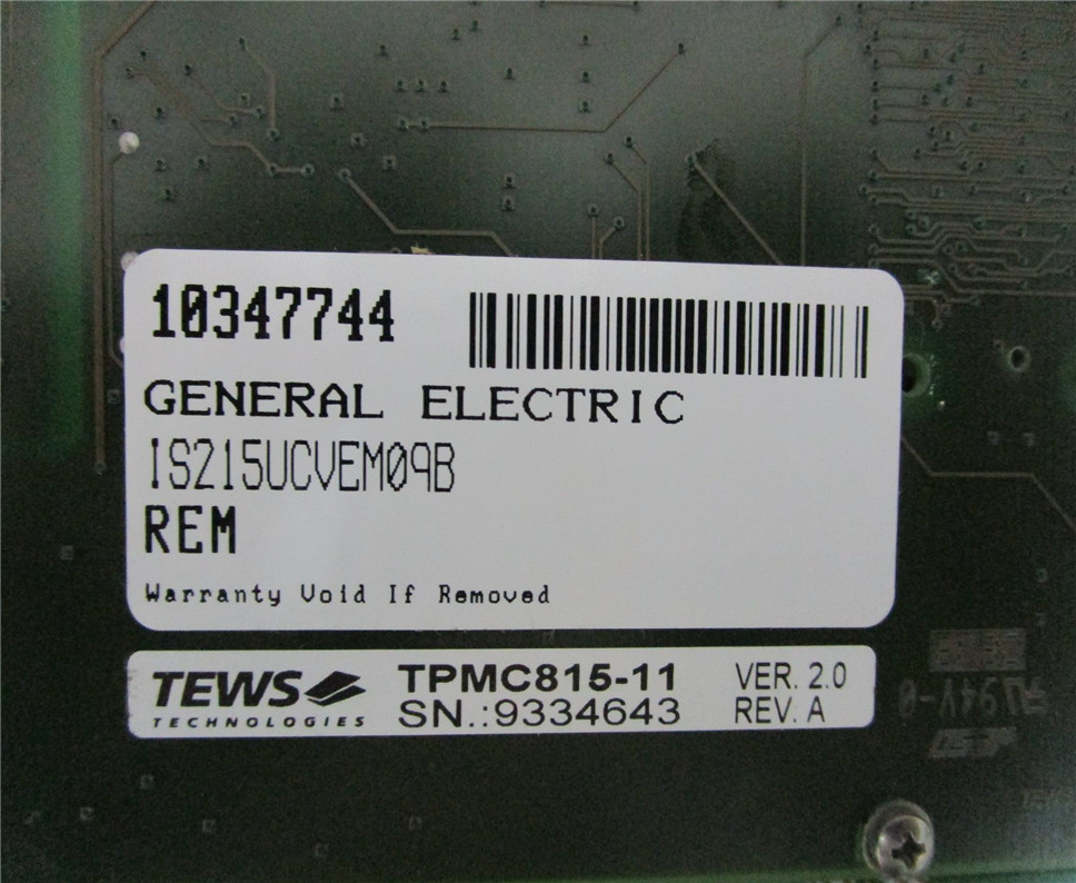 GE IS215UCVEM09B Module