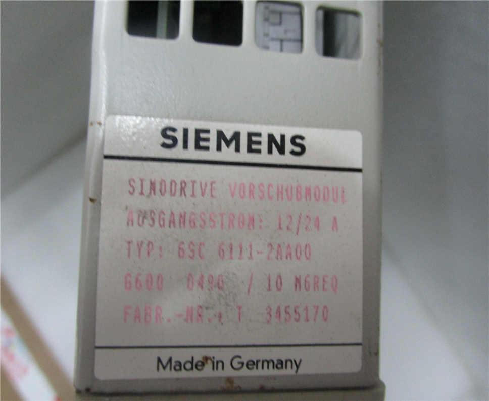SIEMENS 6SC6111-2AA00 Module