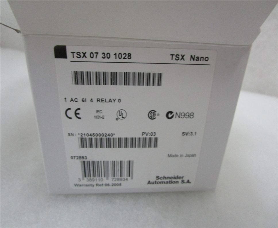 SCHNEIDER TSX07301028 Module