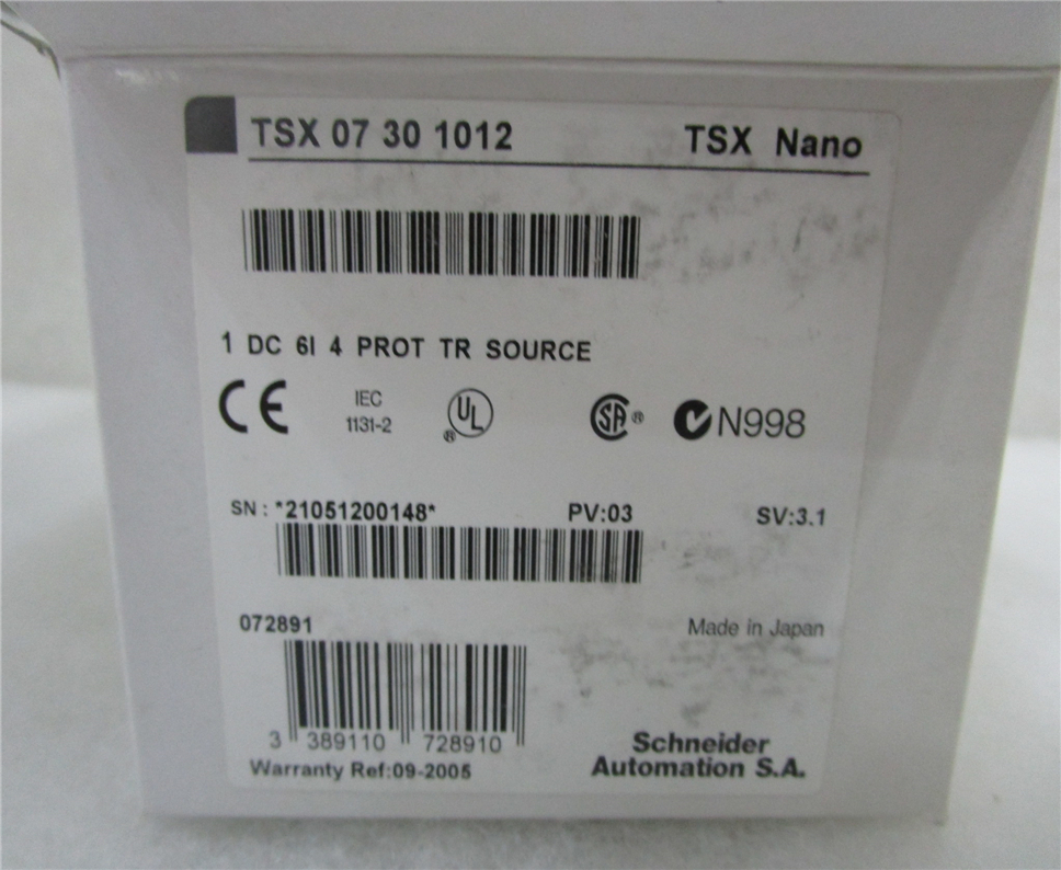 SCHNEIDER TSX07301012 Module