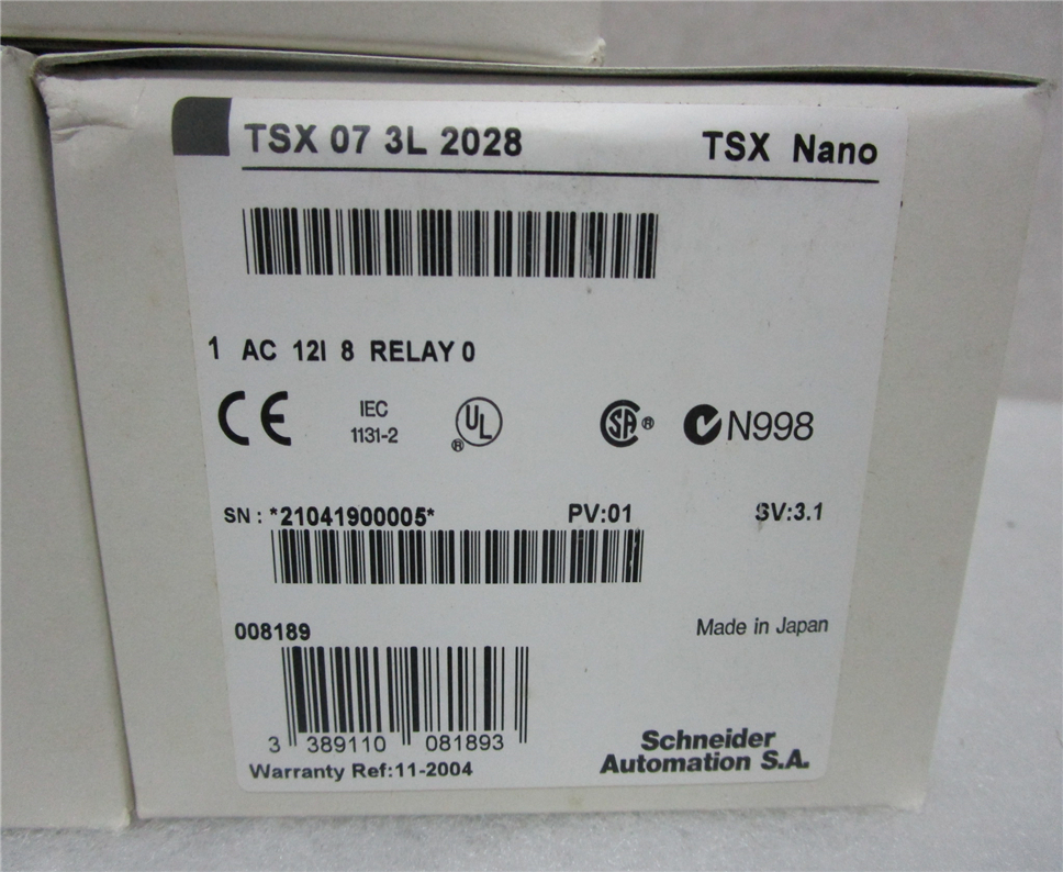 SCHNEIDER TSX073l2028 Module