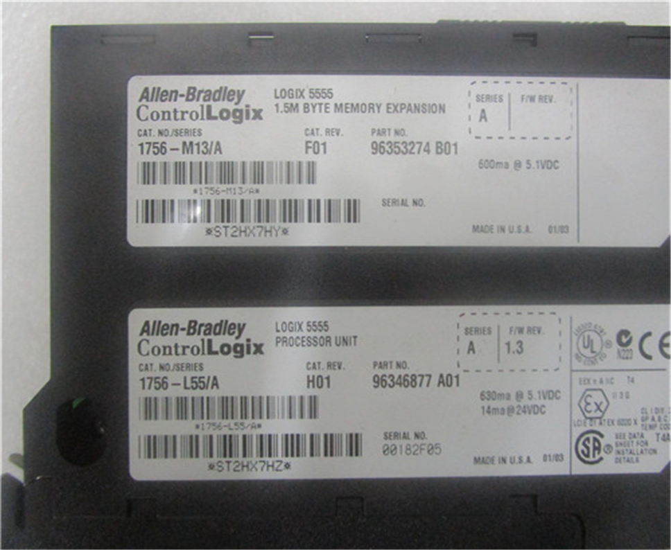 Allen Bradley 1756-L55-M13 Module