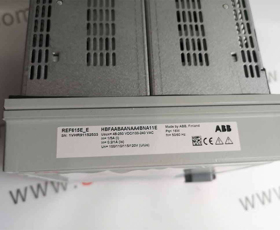 ABB REF615E-E HBFAABAANAA4BNA11E7700080612 Module