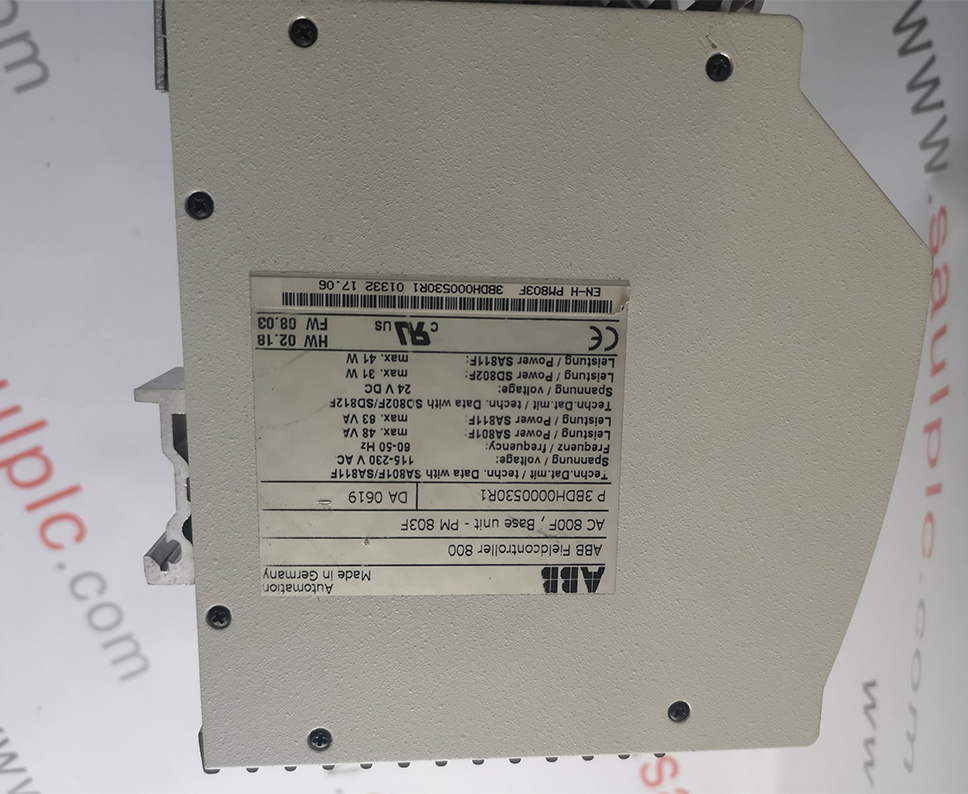 ABB 3BDH000530R1  PM803 module