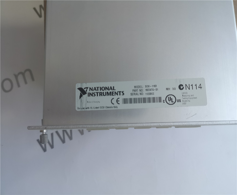 NI  SCXI-1163  182247G-01 MODULE