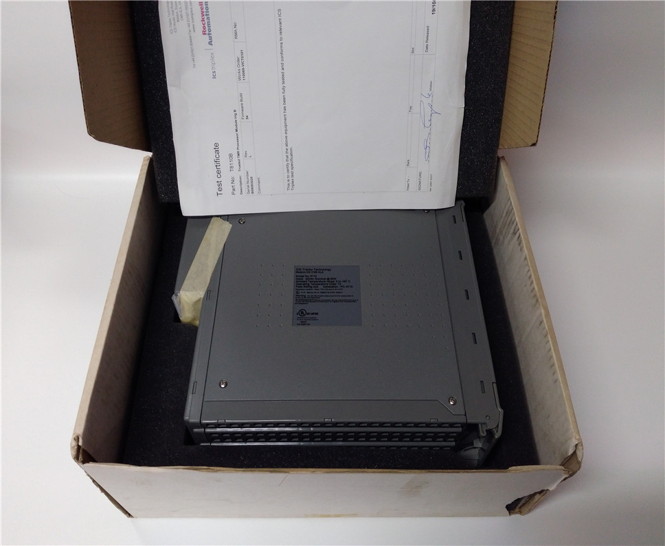 T8110B TMR Processor ICS Triplex