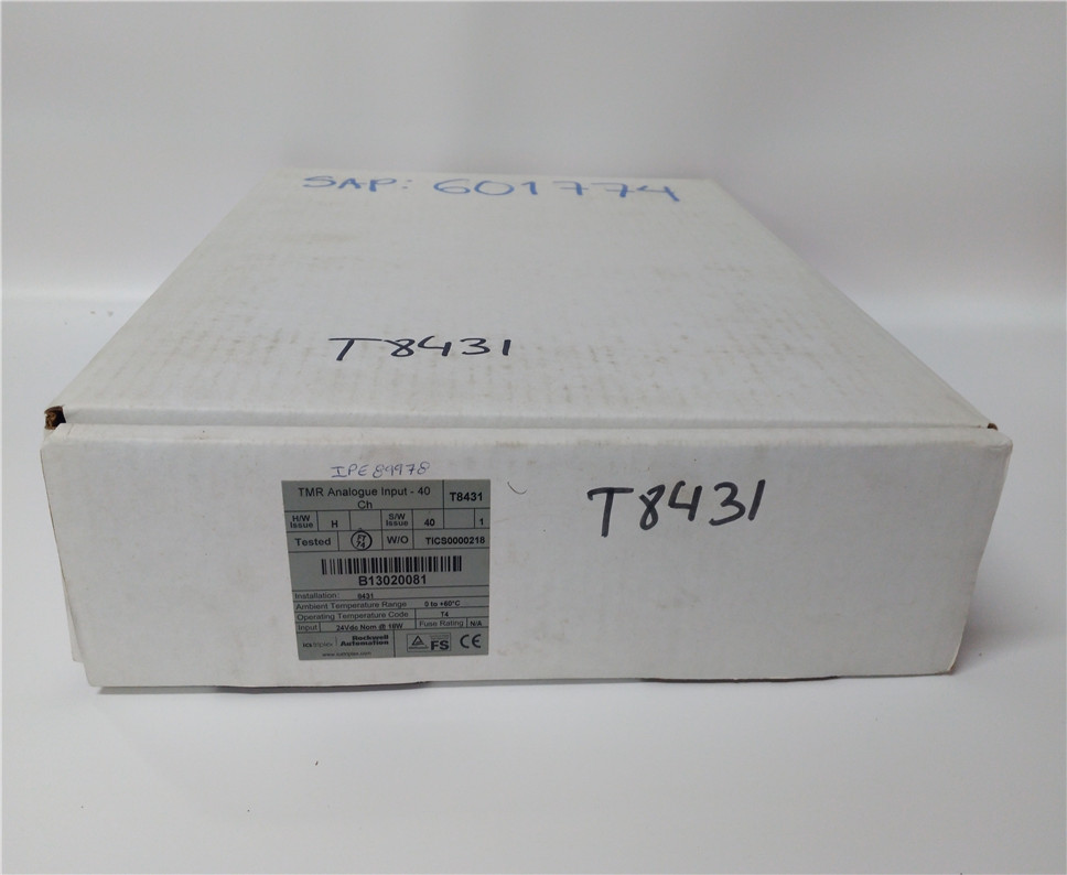 T8431 Analogue Input Module ICS Triplex