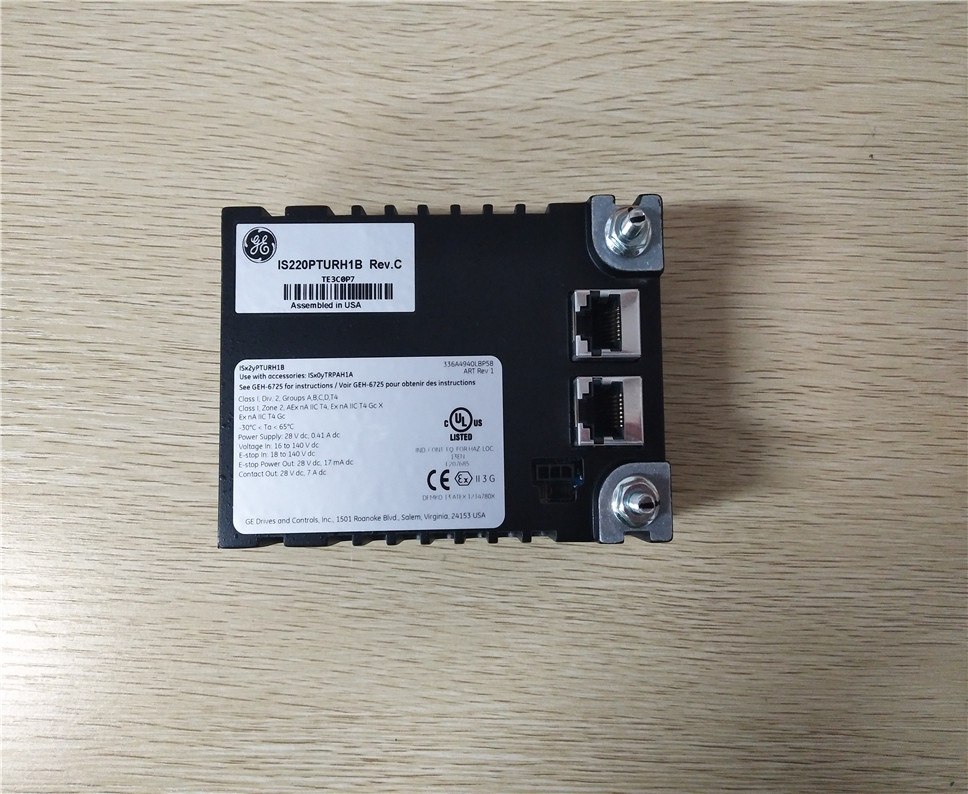 GE IS220PTURH1B  Analog Input Module